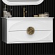 Opadiris Мебель для ванной Ибица 90 подвесная белая/золото – картинка-20